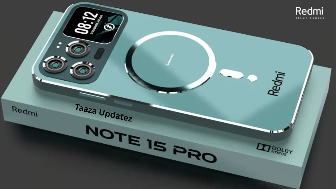 Redmi Note 15 Pro 5G Sleek Design, a Huge 200MP Camera